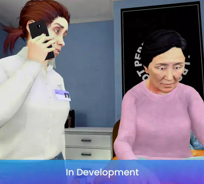 VR nursing simulation